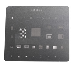 iPhone 6 BGA Plate, 29 in 1 iPhone 6 Direct Heat BGA Stencil Template for reball IC chips (Repair Part) (Bulk)