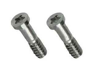 iPhone 6 Bottom Screw 2Pcs in White (Silver) (Bulk)
