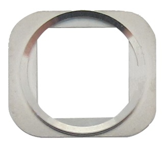 iPhone 6 Home Button Chrome Ring (Silver) (Bulk) (Repair Parts)