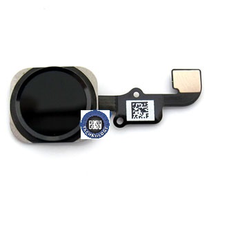 iPhone 6 Home Button with Ring and Flex Cable Assembly (Black) (Bulk) (Repair Parts)