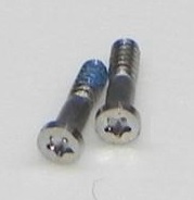 iPhone 6 Plus Bottom Screws (2pcs) in Silver (Bulk) (Repair Parts)