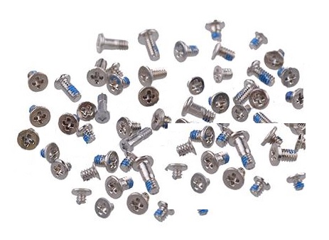 iPhone 6 Plus Complete Screw Set with 2x Silver Bottom Screws (Bulk) (Repair Parts)