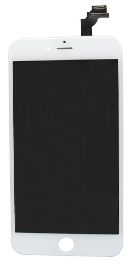 iPhone 6 Plus LCD Screen with Touch Panel in White (Bulk) (Repair Parts)