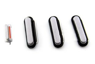 iPhone 6 Side Button Set in Space Gray (Power, Volume & Mute Buttons) (Power,Volume and Mute Button) (Repair Parts)