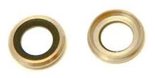 iPhone 6S Back Camera Chrome Ring in Gold Bulk