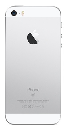 iPhone SE Rear Housing Replacement (Silver) (High Quality) (Repair Parts)