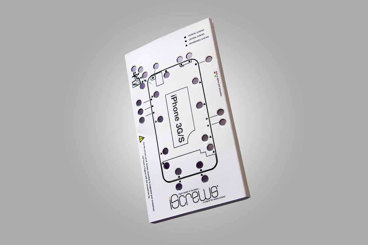 iScrews Σχεδιάγραμμα βιδών για iPhone 3G/3GS
