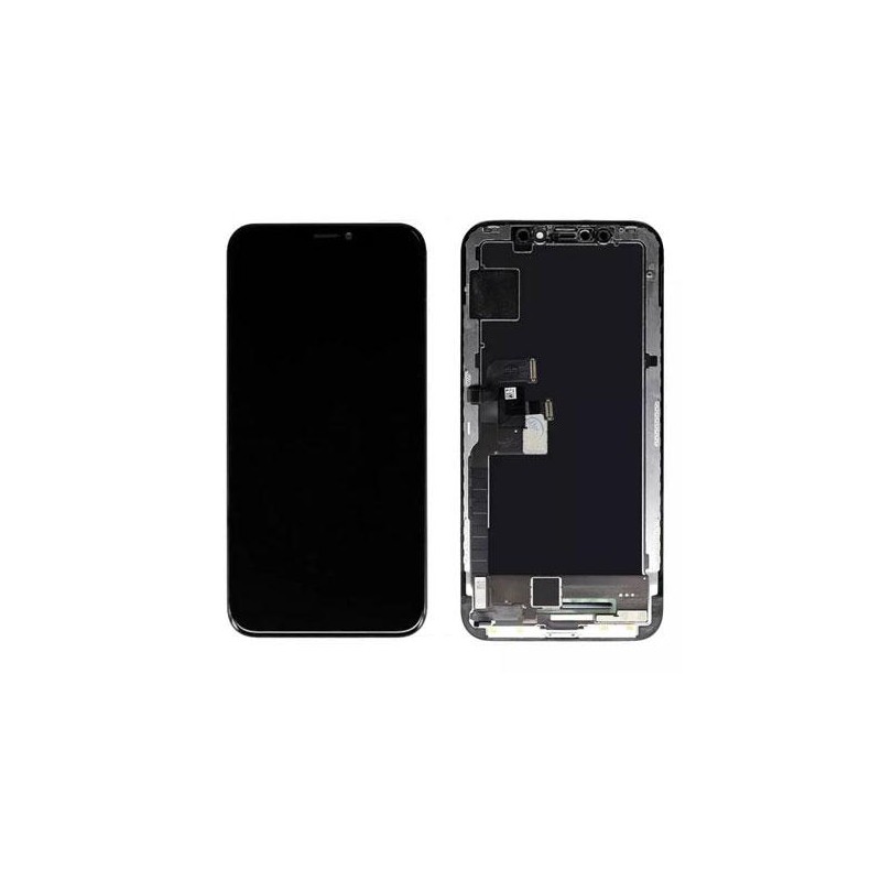 LCD screen and Touch Mechanism for iPhone X Hard OLED - Black