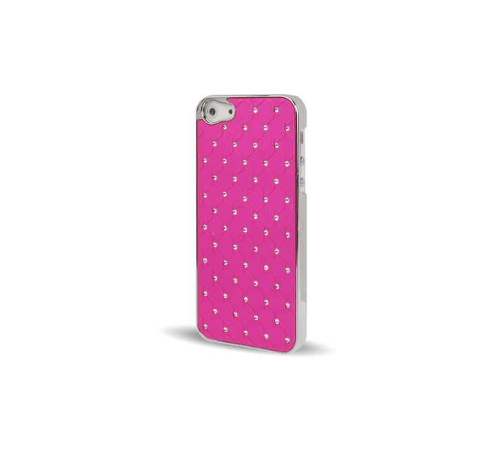 Luxury Bling Diamond Crystal Hard Back Case Cover For iPhone 5/5S Φούξια OEM