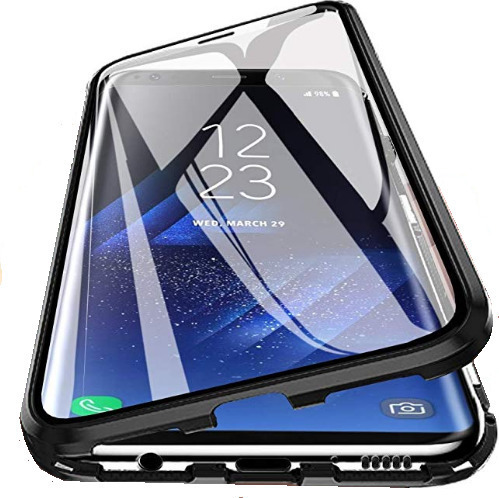 Strong magnetic case back and front, for   IPHONE 12 PRO 5.8