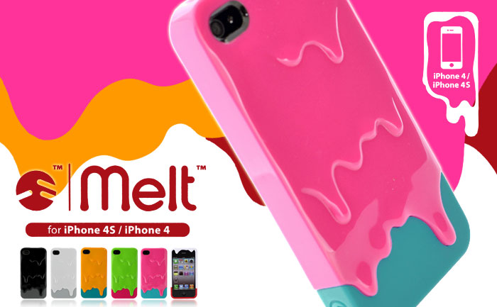Melt Θήκη Σκληρού Πλαστικού για iPhone 4 / 4S Διάφορα χρώματα