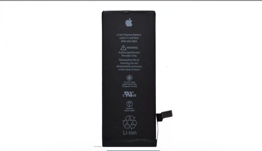 Original Apple iPhone 6 Replacement Battery (1810mAh) (Bulk) (Repair Parts)