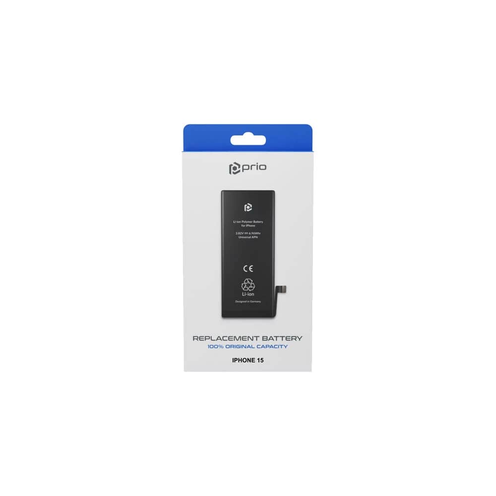 Μπαταρία Prio για iPhone 15 (Universal APN) 3349mAh