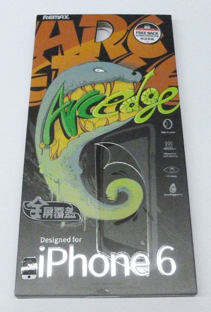 Remax Full Screen Protector 0.15mm 9H για το iPhone 6/iPhone 6s Λευκό RM6-126-WTH