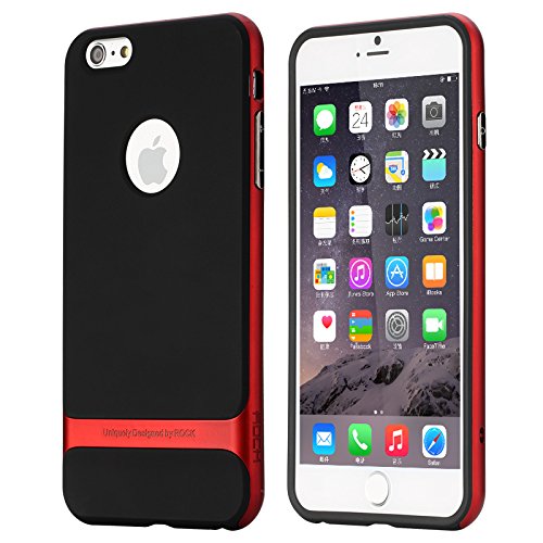 ROCK Royce Ultra Slim Hybrid Shockproof Case for iPhone 6 Plus / 6S Plus (Red) (OEM)