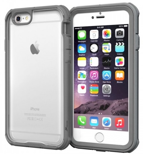 Roocase Glacier Tough Protective Case for iPhone 6/6s (RC-IPH6-GT-SG) (Space Grey)