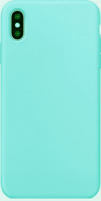 Σκληρή Θήκη TPU Πίσω Κάλυμμα για iphone XS MAX 6.5 inch Απαλό Μπλέ (oem)
