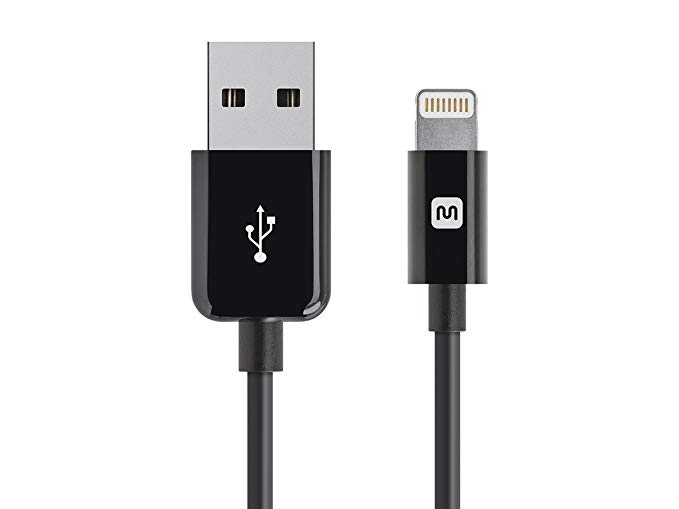 TΤec AlumiCable Mini 30cm MFi Φορτιστής iPhone, IPAD, IPOD 2DKM27UG Μαύρο