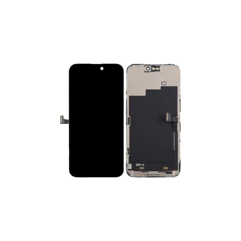 TC INCELL Οθόνη LCD με Μηχανισμό Αφής για iPhone 15 Pro Max Μαύρο