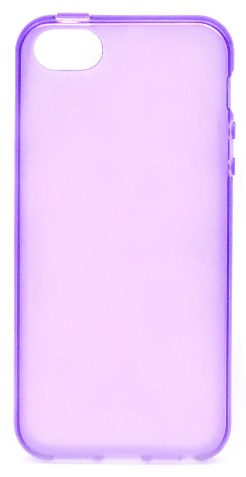 Purple TPU Gel Case for Apple iPhone 5/5S/SE (Ancus)