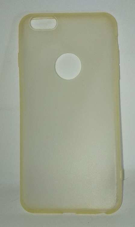 Θήκη TPU Gel για Apple iPhone 6 Plus  White with window (ΟΕΜ)