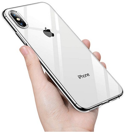 ttec TPU Silicone Back Cover Case (Transparent Back, Black Side) for iPhone 10 / XS for iPhone 10 for iPhone 10 for iPhone 10 for iPhone 10 for iPhone X
