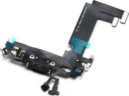 Cable Tape with Charging Port Black (iPhone 12 mini)