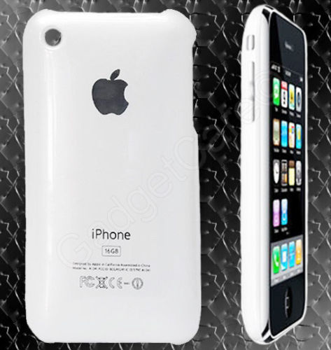 Θήκη πίσω κάλυμμα για iPhone 2G/3G/3GS σε λευκό χρώμα