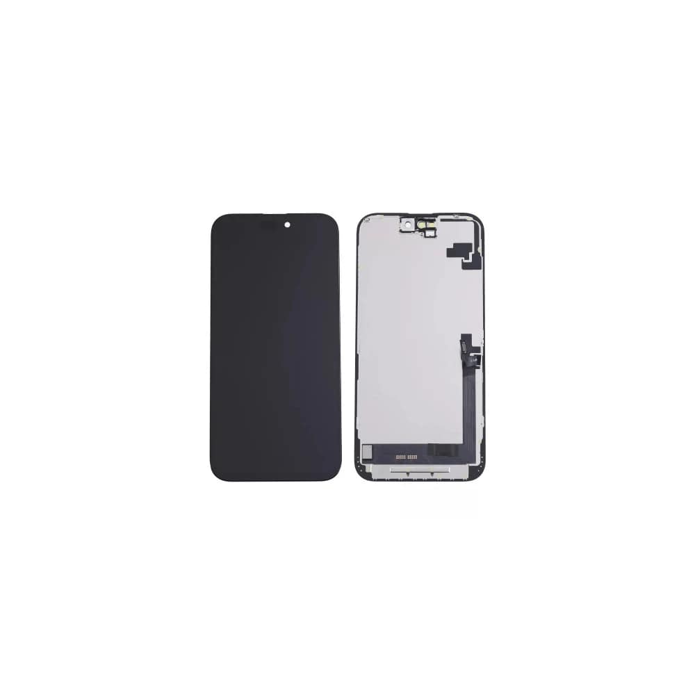 ZY Incell LCD Screen and Touch Mechanism for iPhone 16 Black