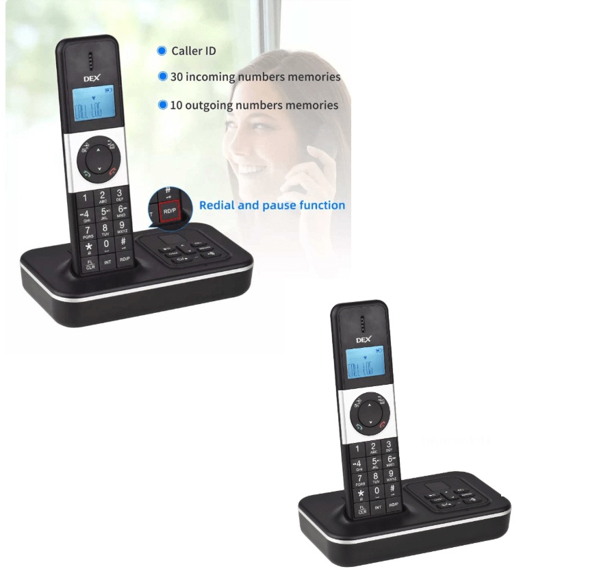 DEX DUO Cordless phone with 2 devices