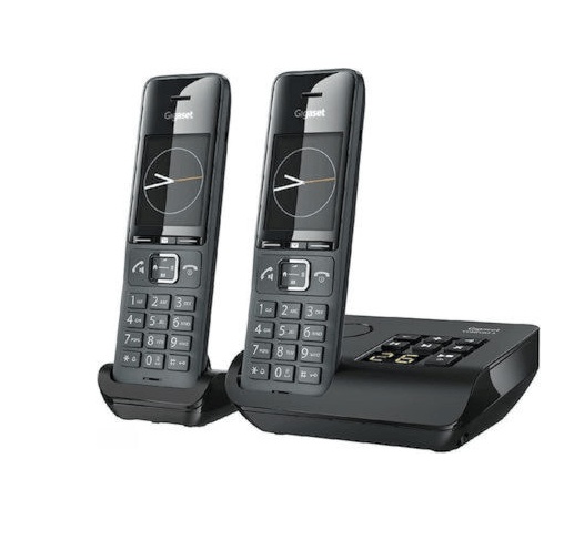 Gigaset Comfort 520A Cordless Phone Duo (Black) (49069313)