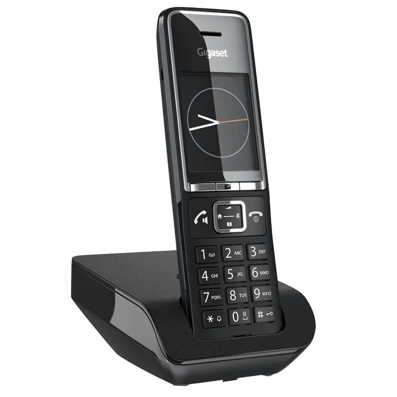 Gigaset Comfort 550 Ασύρματο Τηλέφωνο με Aνοιχτή Aκρόαση Μαύρο