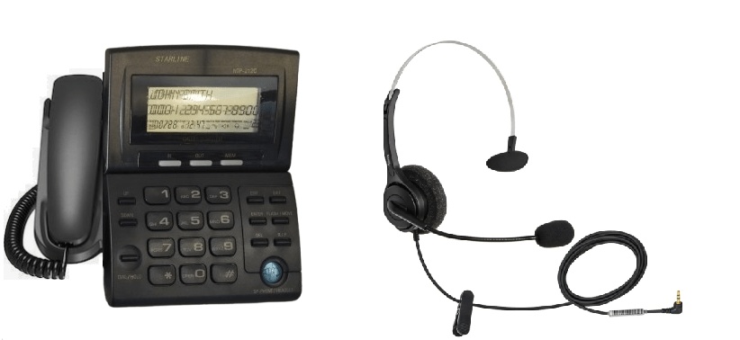NTP-212C  STARLINE ΣΤΑΘΕΡΟ ΨΗΦΙΑΚΟ ΤΗΛΕΦΩΝΟ  ΜΕ HANDSFREE ΑΚΟΥΣΤΙΚΟ  ΜΑΥΡΟ
