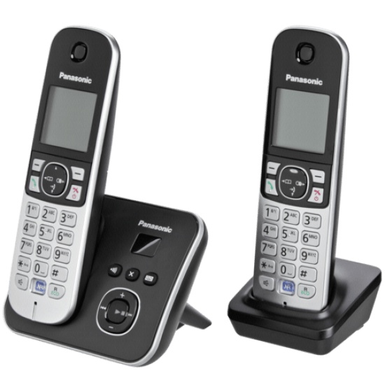 CORDLESS PHONE PANASONIC KX-TG6822 BLACK