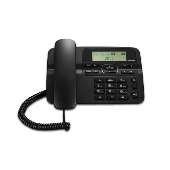 PHILIPS M20B/00 CORDED OFFICE PHONE BLACK
