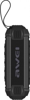 Awei Y280 φορητό ασύρματο ηχείο Bluetooth, με USB/SD Mp3, ραδιόφωνο FM, αδιάβροχο IPX4, PowerBank, Hands Free Black Awei Y280 φορητό ασύρματο ηχείο Bluetooth, με USB/SD Mp3, ραδιόφωνο FM, αδιάβροχο IPX4, PowerBank, Hands Free Black