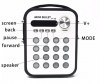 mini Bulet Bluetooth Ψηφιακό Ηχείο Multimedia με Τηλεχειριστήριο και Οθόνη LED Μαύρο/Λευκό P-13 mini Bulet Bluetooth Ψηφιακό Ηχείο Multimedia με Τηλεχειριστήριο και Οθόνη LED Μαύρο/Λευκό P-13