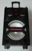 Portable Sound System with Wheels, Bluetooth, FM, USB & Microphone (CN-S2468FM-BT) (OEM) (Carrying)