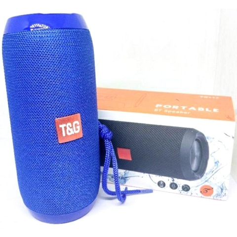 Blue Bluetooth Speaker TG-117 (OEM) (blue)