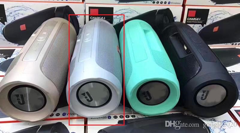 CHARGE 4 ηχείο bluetooth 2x 10W συνδέονται 2 μαζί, σε ασημι χρωμα, ιδανικό για καφετέριες, beach bar - Μεγάλο (OEM)