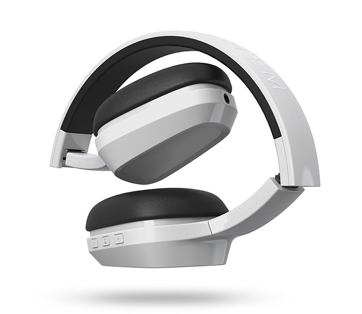 ENERGY SYSTEM Headphones 1 with Microphone - 40mm Drivers, 110dB (White)