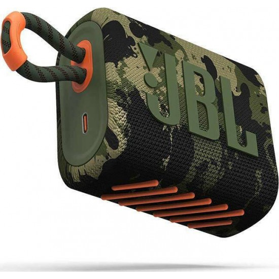 JBL GO 3 Portable Bluetooth Speaker (SQUAD)