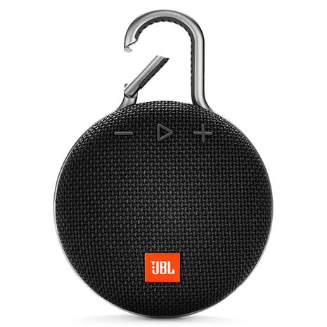 JBL Clip 3 Portable Bluetooth Speaker (Midnight Black)