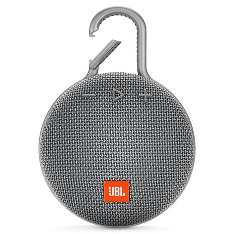 JBL Clip 3 Portable Bluetooth Speaker (Stone Grey)