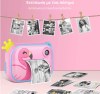 Skysonic Instant Kids Camera με θερμικό εκτυπωτή και εφαρμογή WiFi (Ροζ Φλαμίνγκο)
