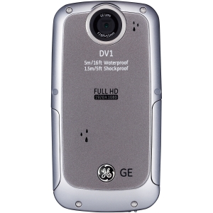 GENERAL ELECTRIC DV1CO DIGITAL VIDEO CAM WATERPROOF 5MP FULL HD - Γκρί