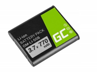 Green Cell LI-50B Rechargeable Battery (770mAh) for Olympus Cameras (OEM) (BULK) TXZ-1 XZ-10 SZ-16 SZ-31MR SZ-14 SP-810 SZ-10 VR350