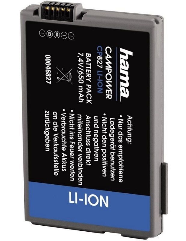 Hama Μπαταρία για Canon BP-208 BP-308 BP-315 HV10 DC95 DC100 DC20 DC40 MVX460 7.4V 650mAh