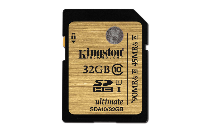 Kingston 32GB Secure Digital (SD) Memory Card Class 10 UHS-I (SDA10/32GB) (SDA10)