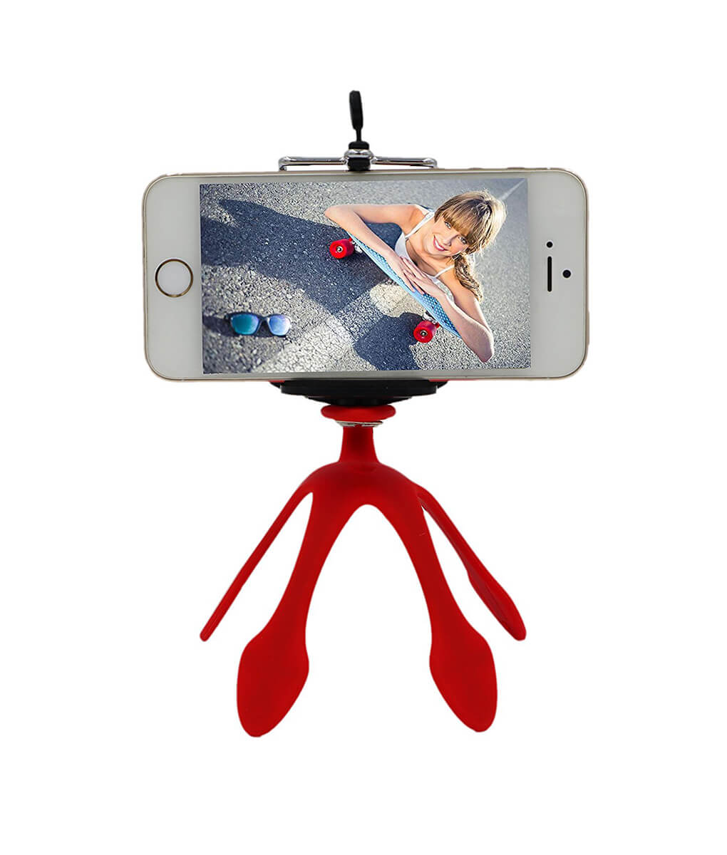 Ρυθμιζόμενο Τρίποδο GEKKO για Smartphone, GoPro, Camera